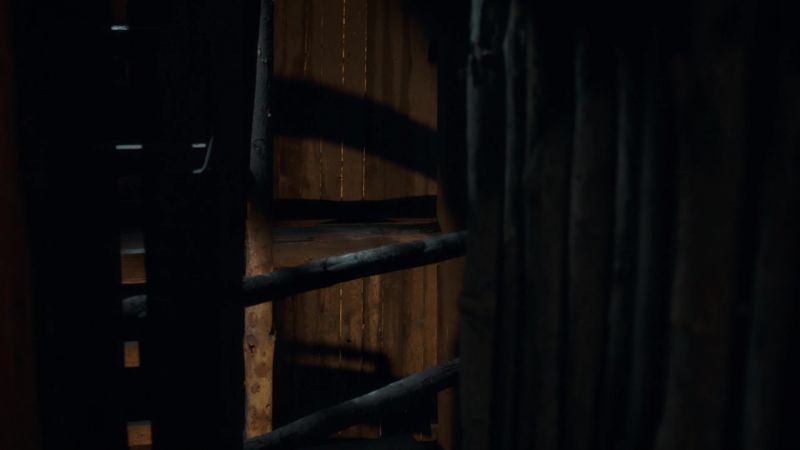 [guards speaking indistinctly]