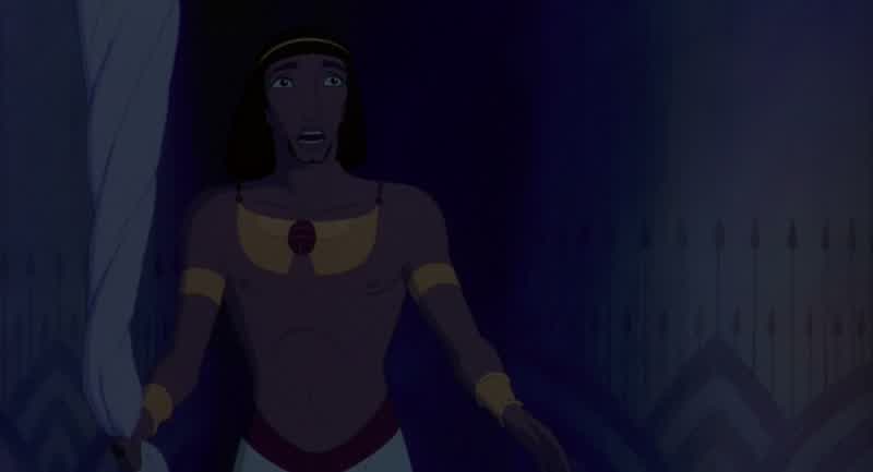 GuardsBOTH Prince MosesMOSES UhThere is a man tied up in my roomWell look into it BOTH Right away sire