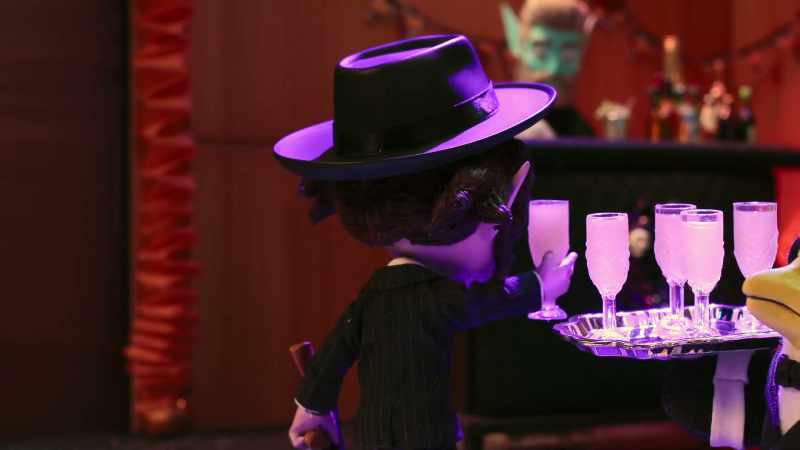 Guest: Hey, Candy. Nice gangster costume!