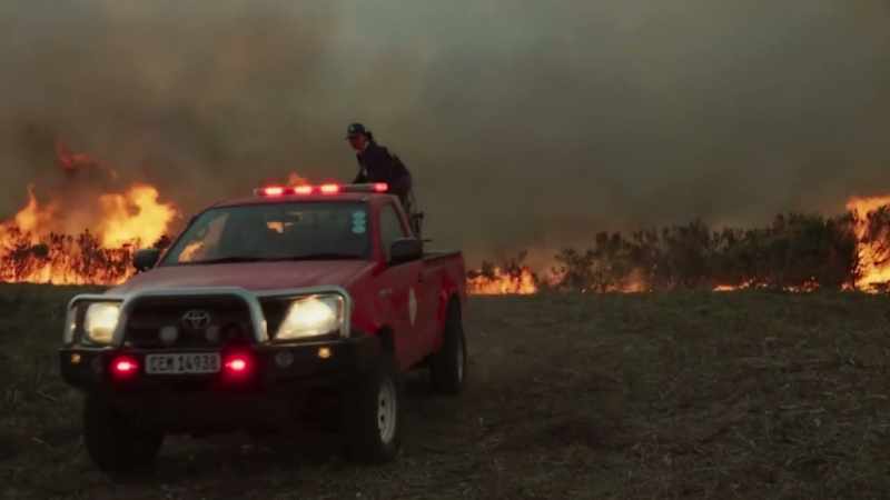 Guided by the experience of the fire crew