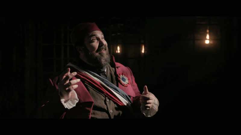 (GUILLOTINE CRASHES) - (CROWD CHEERS)