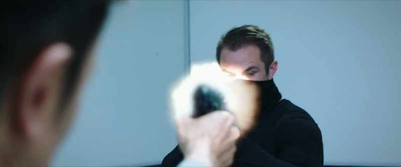[gun banging]