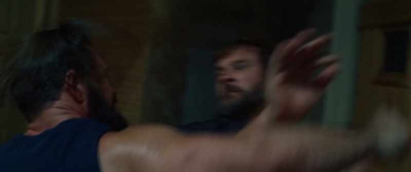 (GUN BANGS) (MAN GROANS)