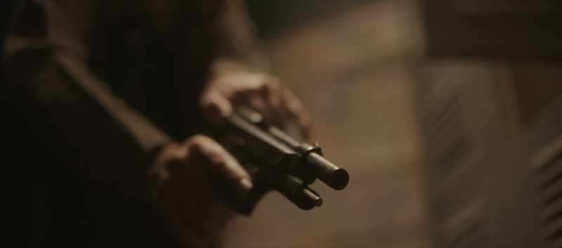 [gun cocks]