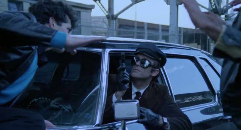 (gun cocks)