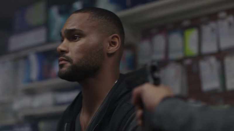 (gun cocks)