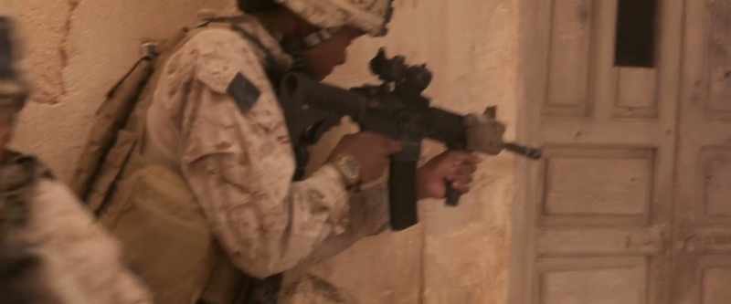 [gun firing] -[bystanders screaming]