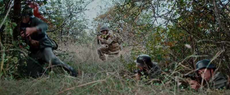 [gun firing]