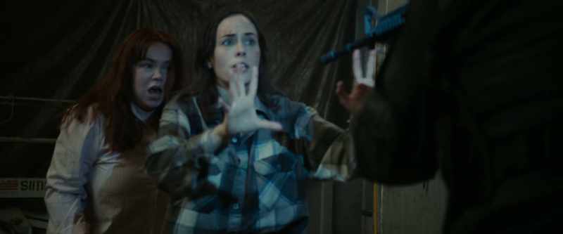 GUNMAN: Put your hands up! Put 'em up! Put 'em up