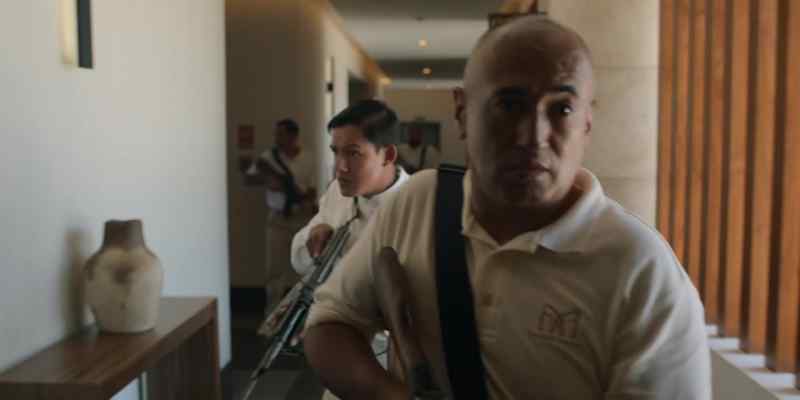 Gunmen on the third floor