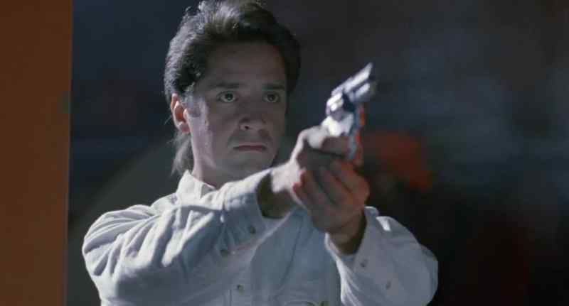 (guns firing)
