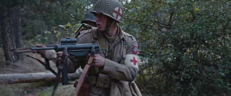 [guns firing]