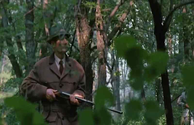 (guns firing) (suspenseful music)