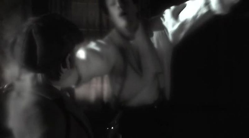 (gunshot) - AH! Ah, ah