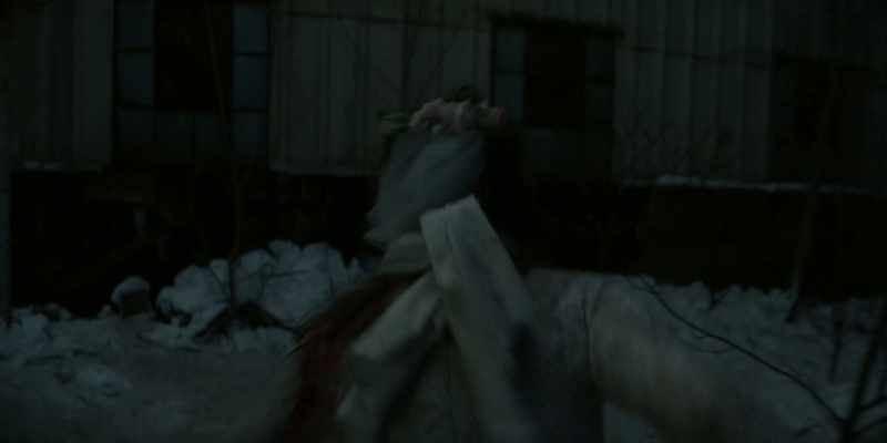 [gunshot] - [Gloria] Give up! Because I won't!