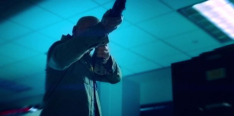[gunshot] - [groans]