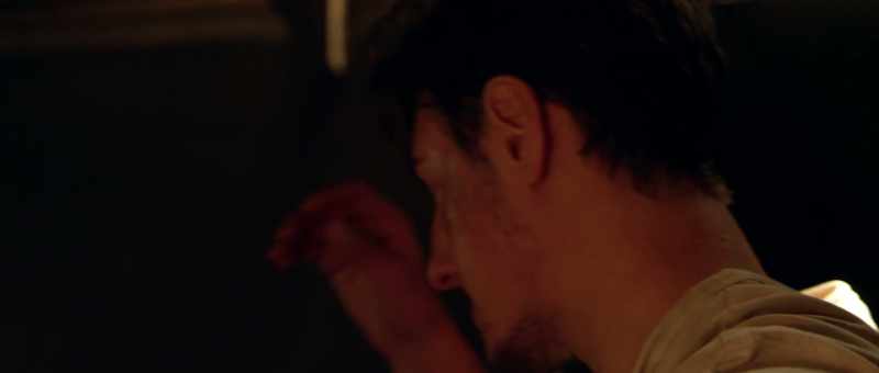[gunshot] - [Lou screams]