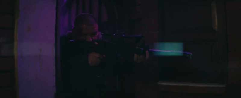 (gunshots blasting continues)