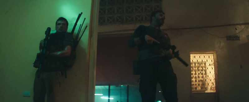 (gunshots blasting) - Fuck!