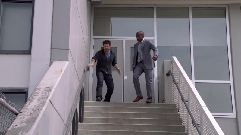 GUS, WE'RE TRAPPED. ALL THESE DOORS ARE LOCKED