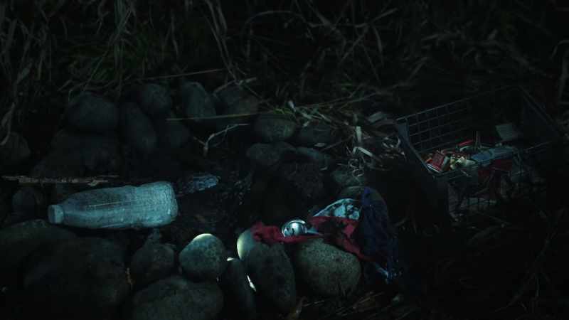 Guy's careful enough to set up a fire break