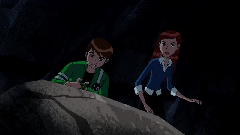 >> Gwen: STAY OUT HERE AND GUARD