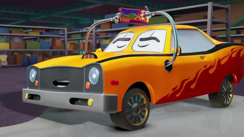 Ha-ha! -[engine revs]