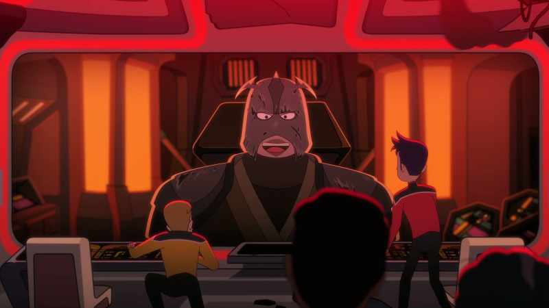 Ha-ha-ha! I thought the Enterprise was strong