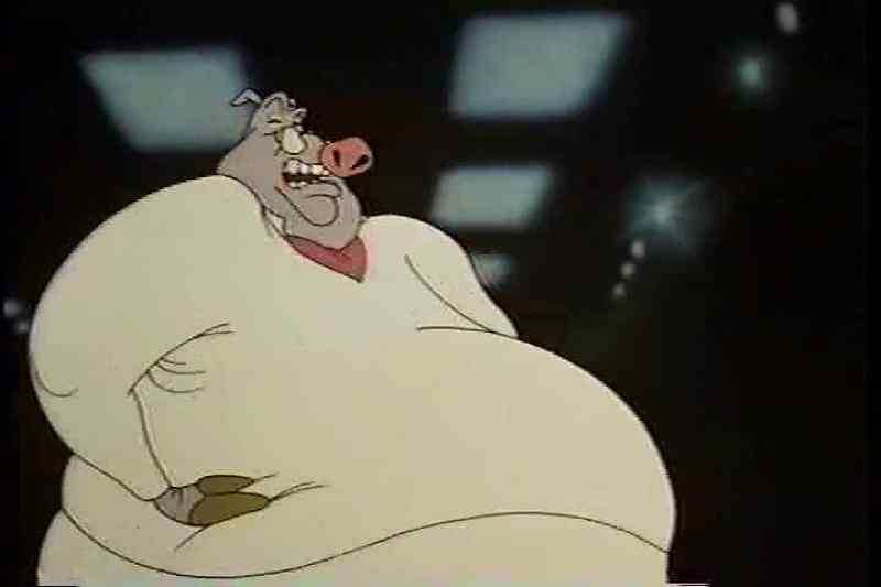 Ha-ha-ha! You stupid rodent!