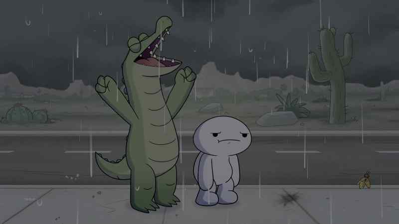 Ha-ha! Heck yeah! Rain! Ah!
