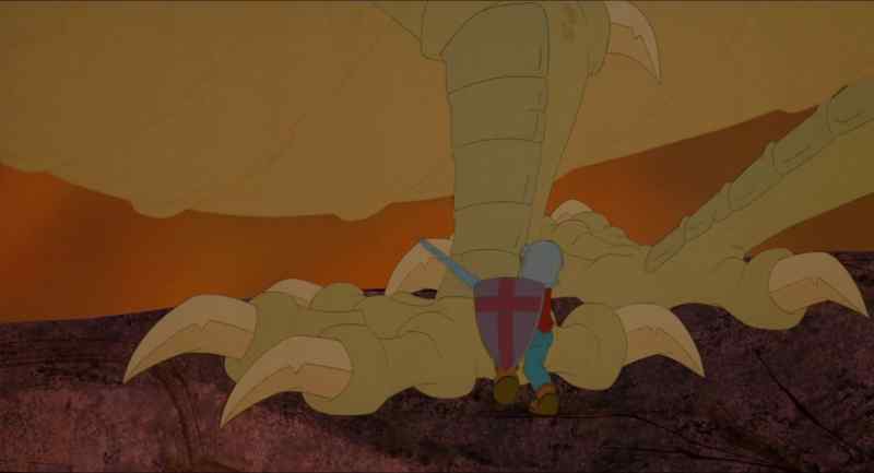 Ha ha! That's it, boy! Go for the gizzard!