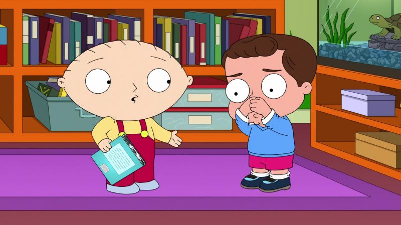 Ha-ha! There's nothing on your shirt!