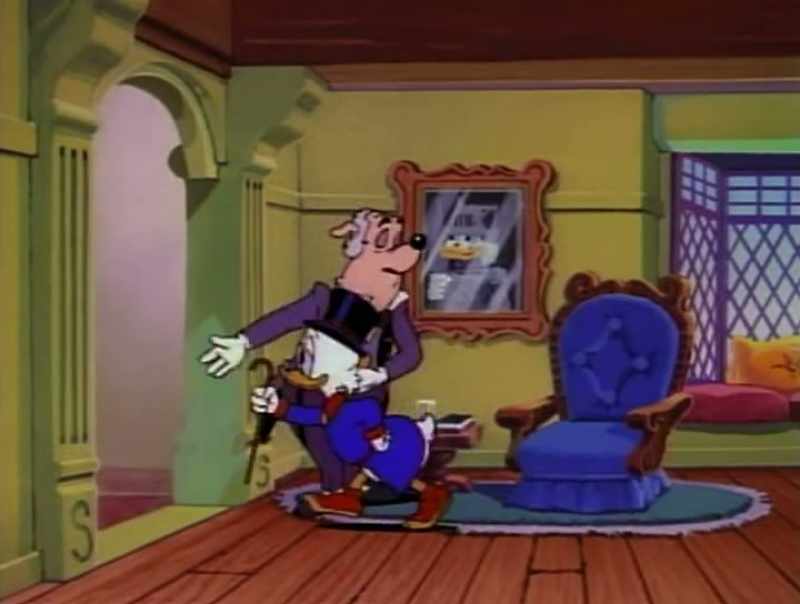 Ha ha! You can't fool me, Scroogie!