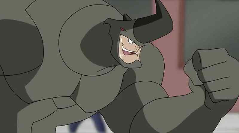 Ha-ha. You like being hunted, freak?