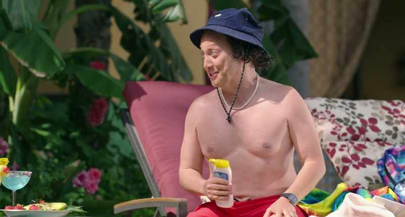 Ha, I am not getting sunburned again. [laughs]