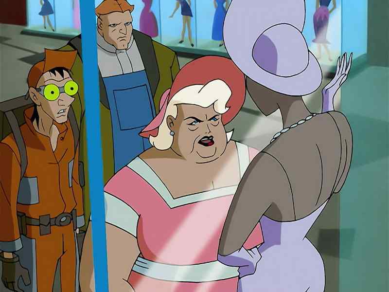 Ha! The tramp. Get it off her
