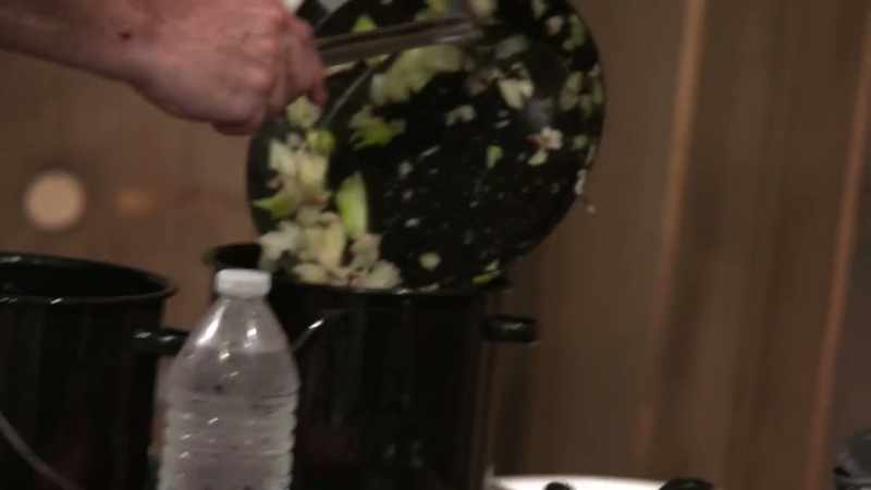 Had burning cabbage. But I've got to just get this meal done