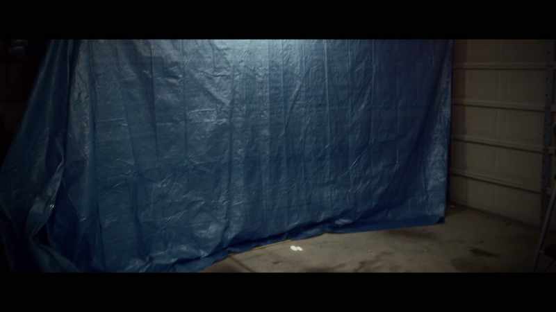 Had the dozer covered up with these polypropylene tarps