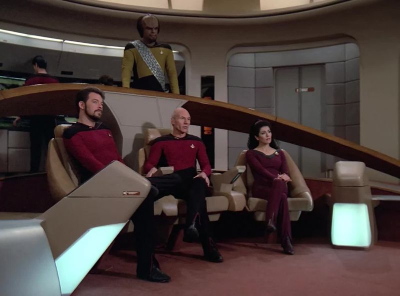 Hailing frequencies, Mr Worf