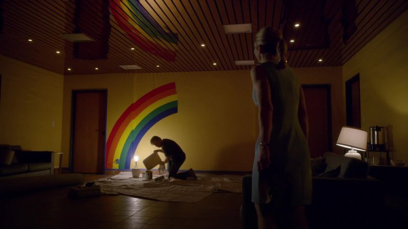 Half a rainbow?