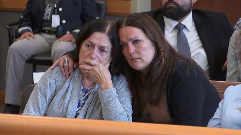HAMID HUNTER: Were you able to see where he was hitting her