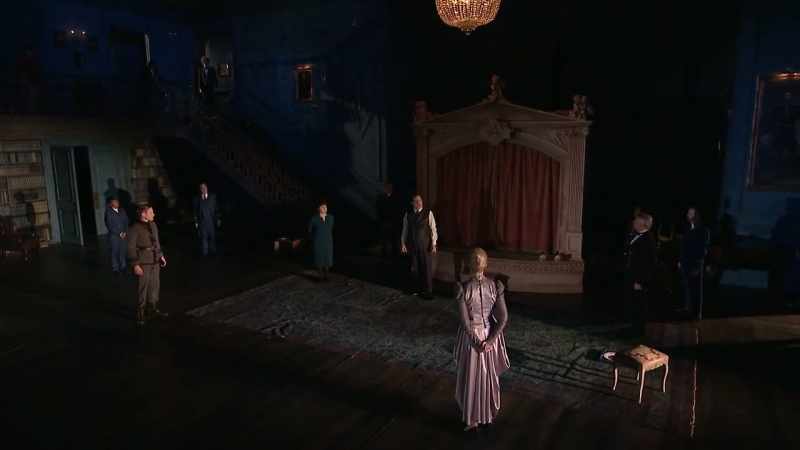 Hamlet, in madness, hath Polonius slain