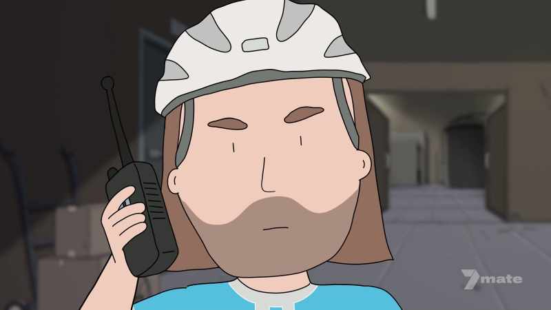 (hand gun firing)