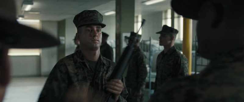 Hand me your weapon, recruit. - Aye, sir