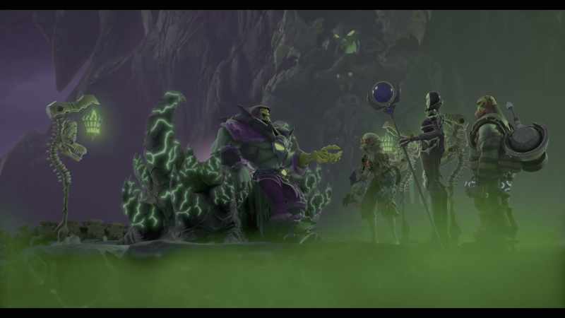 Hand Skeletor your weapon