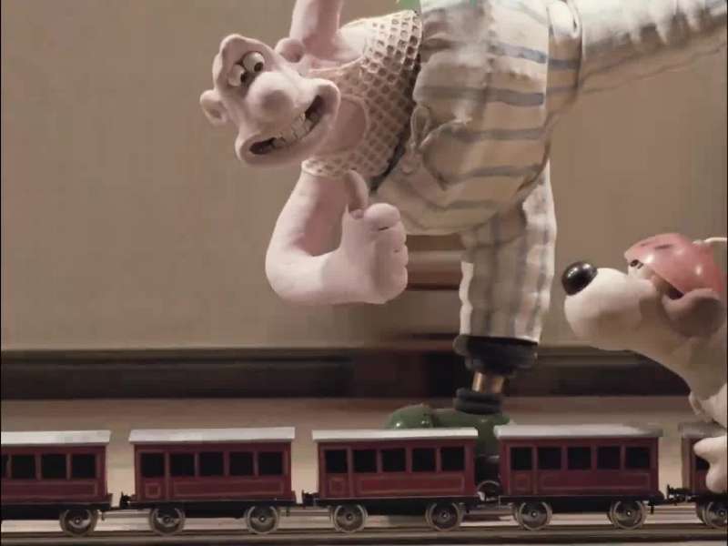 Hang in there Gromit Everything's under control