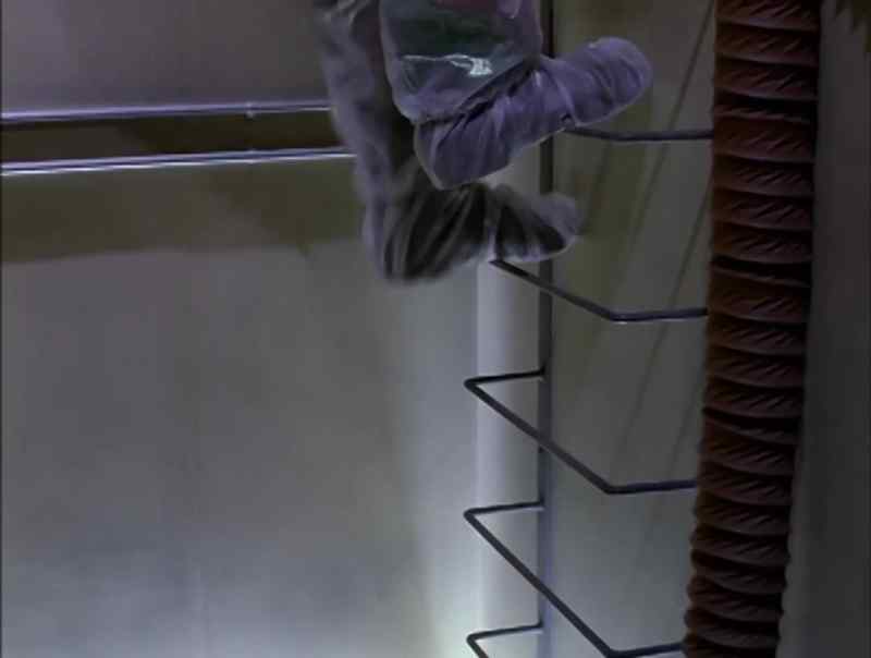 Hang on - I brought you a suit, and oxygen