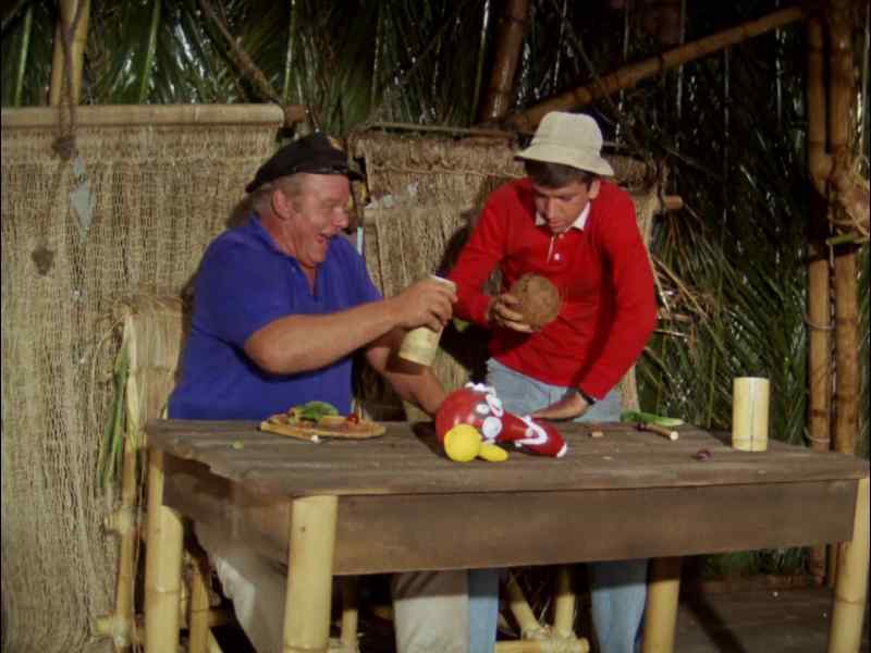 HANG ON TO THE TABLE, GILLIGAN. THAT'S RIGHT