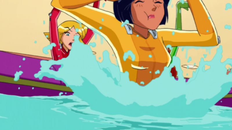 Hang on, we're hitting white water