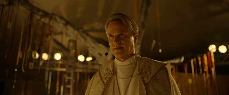 he hanged in your church. - [CROWD GROANS]